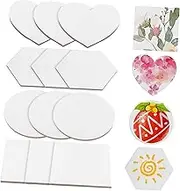 Vaguelly Magnetic Canvas Painting Small Blank Canvases for Fridge and Crafting Safe Smooth Material for Home and School Decor for Creative DIY Projects