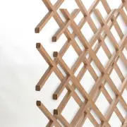 American Pro Decor Wine Rack Classic 28-Bottle Trimmable, Lattice Panel, Durable