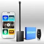 Mini DIY Camera 4K Video LIVE WiFi Home Security PIR Sensor Remote Controller