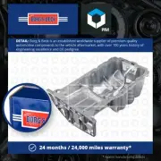 Sump Pan fits OPEL AGILA A 1.2 00 to 07 Oil Wet B&B 09128622 09128622S2 90573201