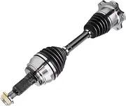 CV Axle Shaft + Wheel Hub Compatible With Chevy Silverado 1500 Tahoe GMC Cadillac Escalade