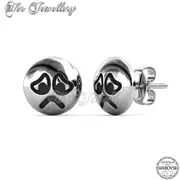 Emoticon Earrings (Sad)