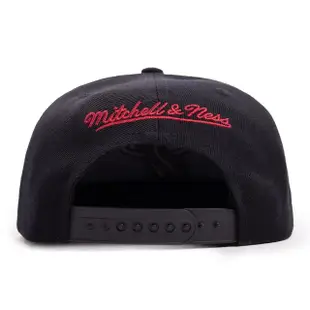 【Mitchell & Ness】NBA Team 2 Tone 2.0 Snapback NBA 經典平帽沿 熱火 黑(Snapback 經典平帽沿 棒球帽)