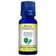Organic Patchouly Essential Oil 15 Ml By Divine Essence