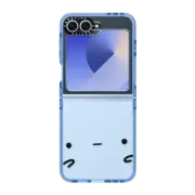 Galaxy Z Flip6 Impact Case sad potato face flip