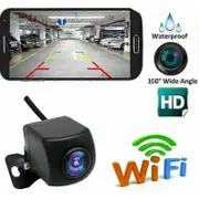 Wireless Backup Camera HD WIFI Reversing Camera for Cars, Vehicles, WiFi Backup Camera with Night Vision, IP67 Waterproof LCD Wireless Backup Monitor