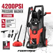 Fieryred High Pressure Washer Cleaner 4200PSI 10M Hose Electric Water Gurney