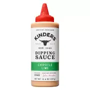 Kinder's Sauce Dip Chipotle Lime 12.6 oz (Pack of 6)
