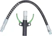 Respicefinem Grease Coupler Double Handle Self Locking Leakage Proof Quick Release Grease Injection Tip Ideal for Automotive Maintenance Construction Machinery Axles and