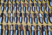 6"custom handmade damascus steel knives fixes blade Hunting knives lot of 50 Pcs