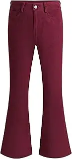 [70SFUSION] Men's Corduroy Bell Bottom Flares Pants 60s 70s Outfits Vintage Bootcut Autumn Trousers