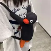 Penguin Plush Backpack Penguin Plush Toy Shoulder Bag Penguin Plush Bag