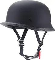 Vintage Helmet ABS Helmet Body Moped Half Helmet Comfort Liner for Adult Men Women Adjustable Quick Release Straps for Moped Cruiser Scooter DOT/ECE Approved