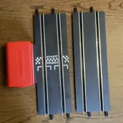 Carrera GO! Slot Car Power Supply Start Finish Track, Plus 2nd Straight Piece