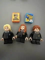 Ginny Weasley + 2 Fig LEGO Minifigure from 76389 - Chamber Of Secrets- Brand New