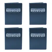 4PK Ultra Pro 9-Pocket TCG/CCG Trading Card Collector Portfolio Album Case Navy