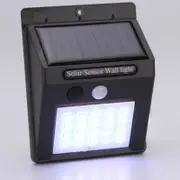 Professional Outdoor Automatic Sensing Solar Wall Lamp Black Wall & Ceiling Lights