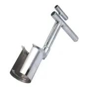 Bulb Planter Tool Easy Transplanter Silver Planting Tool for Digging Garden