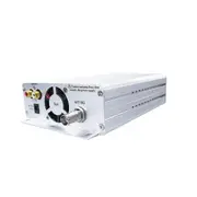 FM Transmitter Stereo 15W FM Radio 76-108Mhz BNC Multi-Functional Convenient Portable Practical Tra Silver White