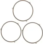 Alipis 2sets Replacement Microwave Turntable Ring Rotating Strong Easy to Install for Home Cafe Office 3pcs*2