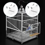 Automatic Bird Feeder Clear Acrylic Bird Cage Feeder No Spill Bird Feeder BMU