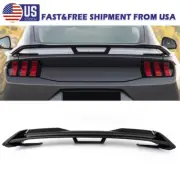 For Ford Mustang 2024-25Dark Horse Style Rear Spoiler w/Gurney Flap Gloss Black (for: Ford)