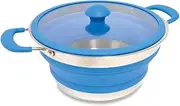 Popup Stainless Steel Cooking Pot, 3 Liter Capacity