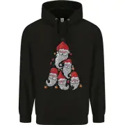 Santa Clause Christmas Tree Childrens Kids Hoodie
