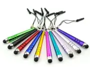 (PACK) MINI BAT STYLUS 3.5mm jack dust plug FOR iphone 6 4s 5 ipod touch nano 7