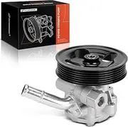 A-Premium Power Steering Pump, with Pulley, Compatible with Jeep Wrangler 2012-2017, Wrangler JK 2018, 3.6L Gas, Replace # 5154400AC, N9901310