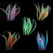 Aquarium Artificial Kelp Glow Under Light Colorful Seaweed Fish for Decor