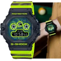 在飛比找momo購物網優惠-【CASIO 卡西歐】G-SHOCK 科幻感奇妙世界螢光色調