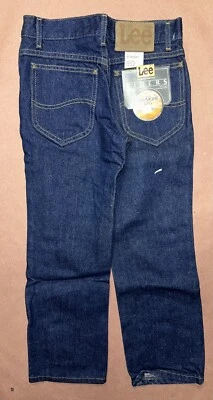 Vintage Mr. Lee Jeans, Boys, Deadstock NWT, Size 27 Husky