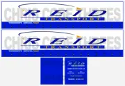 Code 3 Adhesive Vinyl Trailer Decal - Reid Transport 1/50 1/64 1/76 1/87 1/148