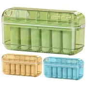 6x Ice Lolly Popsicle Mould Maker DIY Juice Bar Ice Cream Frozen Yoghurt Dessert