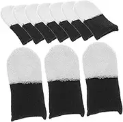 Tofficu 20pcs Dual Color Gaming Finger Sleeves Touchscreen Gloves for Comfort and Control