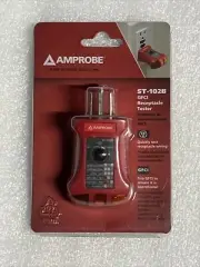 Amprobe ST-102B AC Electrical Receptacle/Socket Tester, GFCI, 110-125V