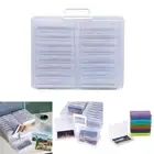 Containers Photo Storage Box Jewelry Sorting Tool Transparent Wi/ A Handle