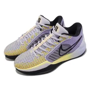 【NIKE 耐吉】籃球鞋 Sabrina 1 EP 女鞋 男鞋 紫 黃 黑 WNBA 個人簽名球鞋 氣墊 Spark(FQ3389-501)