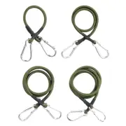 Elastic Straps with Carabiner Hook Bungee Cord Kayak Luggage Packing Rope