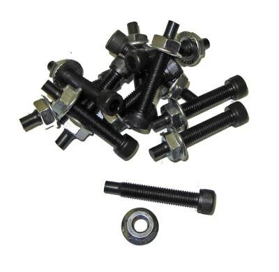 NEW! Set of 12 Go Kart Racing 1/4-28 x 1-1/4" Tapered Wheel Studs Bolts Nuts USA