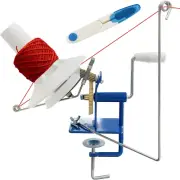 Large Metal Yarn/Wool/String/Fiber Ball Winder Hand-Operated Swift Yarn Ball