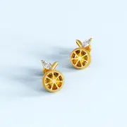 Zest Bloom Earrings Yellow