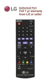 AKB73896401 LG BLU-RAY DVD PLAYER REMOTE-BP240/BP250/BP350