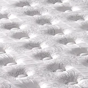 歐若拉 正三線乳膠特殊QT舒柔布封邊獨立筒床墊-單人3尺