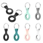Metal Ring Protector Silicone Sleeve Protective Case Cover For Apple AirTag