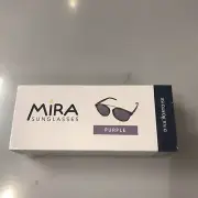 MIRA Diva Tortoise - UVA and UVB Protection Tortoise Shell Design Purple