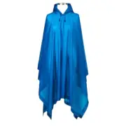 Cirra by ShedRain Lightweight Rain Poncho Blue Size OSFM