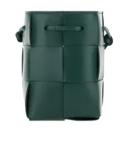 Mini Cassette Bucket Shoulder Bag One size Rain tree green
