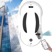 Window Cleaner Robot with Ultrasonic Auto Water Spray, Window Vacuum Cleaner with App/Remote Control, Cleaning Robot for Windows/Tiles